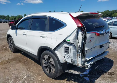 2015 Honda Cr-V Touring из США, поврежденный, VIN 5J6RM3H92FL006030